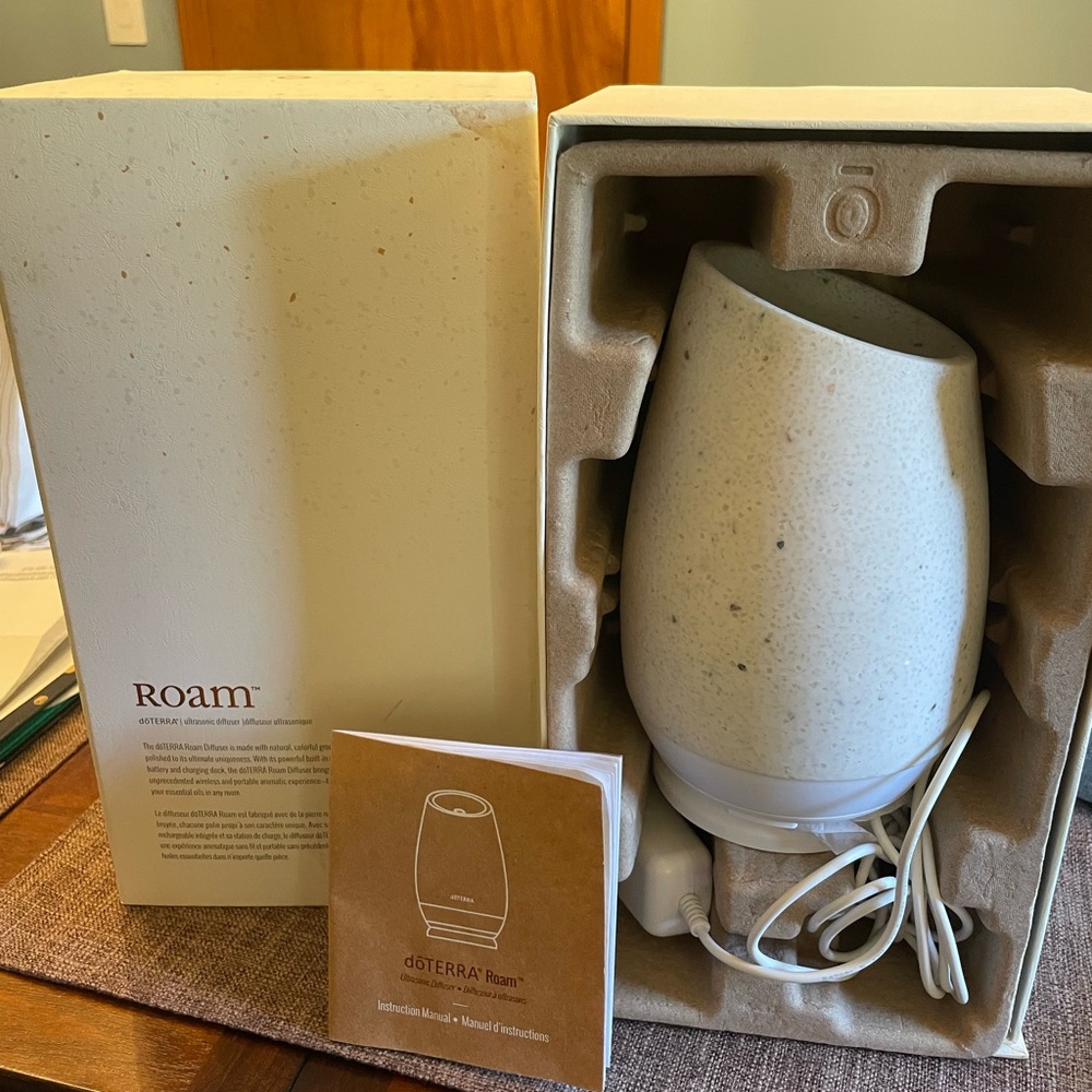 doTERRA Roam Diffuser in Speckled Beige